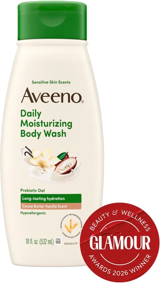 Aveeno Daily Moisturizing Body Wash in Cocoa Butter Vanilla