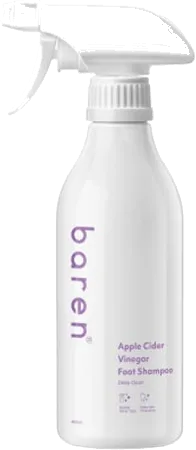 BAREN Apple Cider Vinegar Foot Shampoo