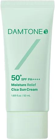 DAMTONE Moisture Relief Cica Suncream [SPF50+/PA++++]