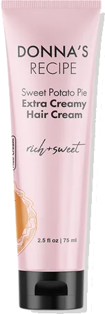 Donna's Recipe Sweet Potato Pie Extra Creamy Hair Cream
