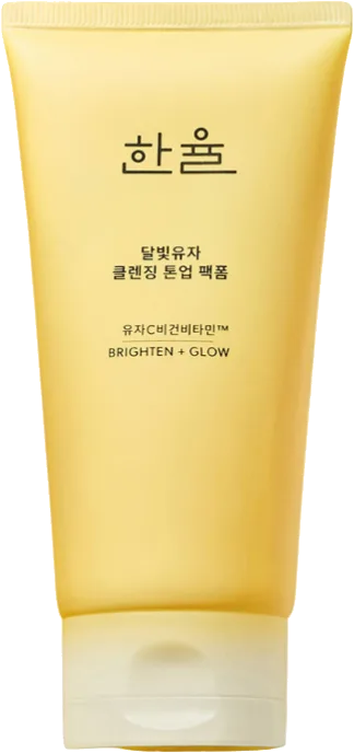 HANYUL Yuja Brightening 2-in-1 Mask to Foam Cleanser