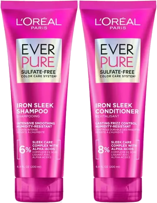 L'Oréal Paris EverPure Iron Sleek Smoothing Shampoo & Conditioner