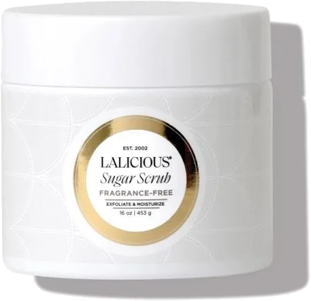 LALICIOUS Fragrance-Free Sugar Scrub