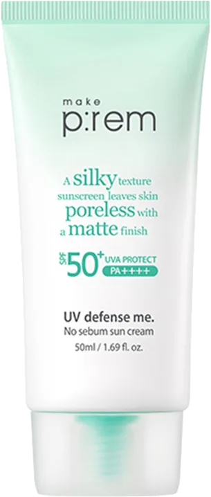 makeprem UV Defense Me No Sebum Sun Cream [SPF50+/PA++++]