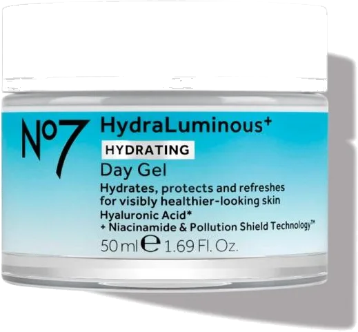 No7 HydraLuminous+ Day Gel