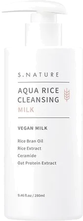 S.NATURE Aqua Rice Cleansing Milk