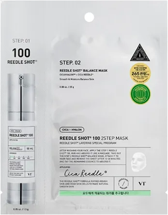 VT Cosmetics Reedle Shot 100 2-Step Sheet Mask
