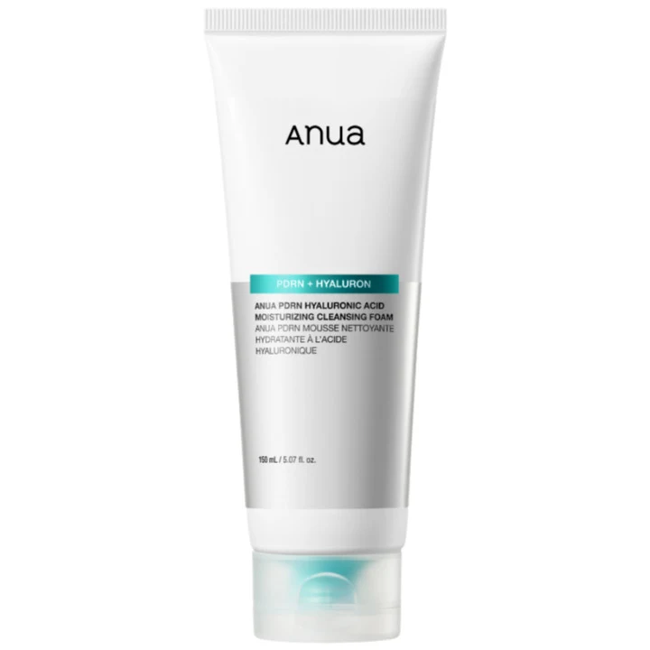 Anua PDRN Hyaluronic Acid Moisturizing Cleansing Foam