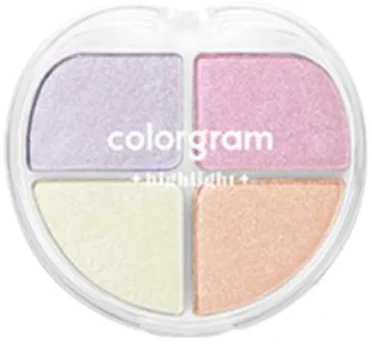 colorgram Tintin Dory Highlighter Palette