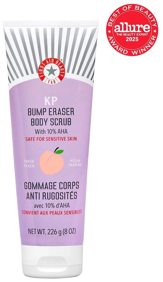 First Aid Beauty KP Bump Eraser Body Scrub with 10% AHA