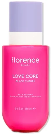 Florence By Mills Love Core Black Cherry Hair & Body Mist