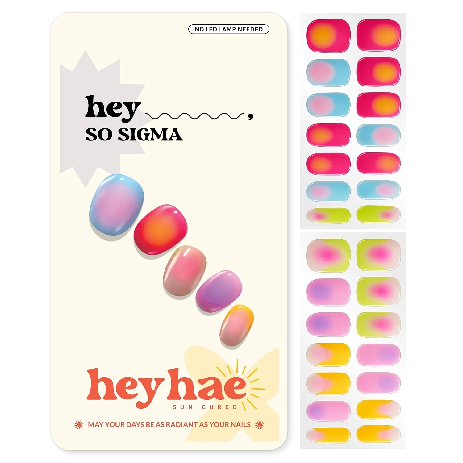 Heyhae Sun-Cured Gel Nail Polish