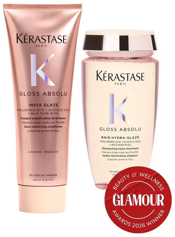 Kérastase Gloss Absolu Bain Hydra-Glaze and Gloss Absolu Insta Glaze