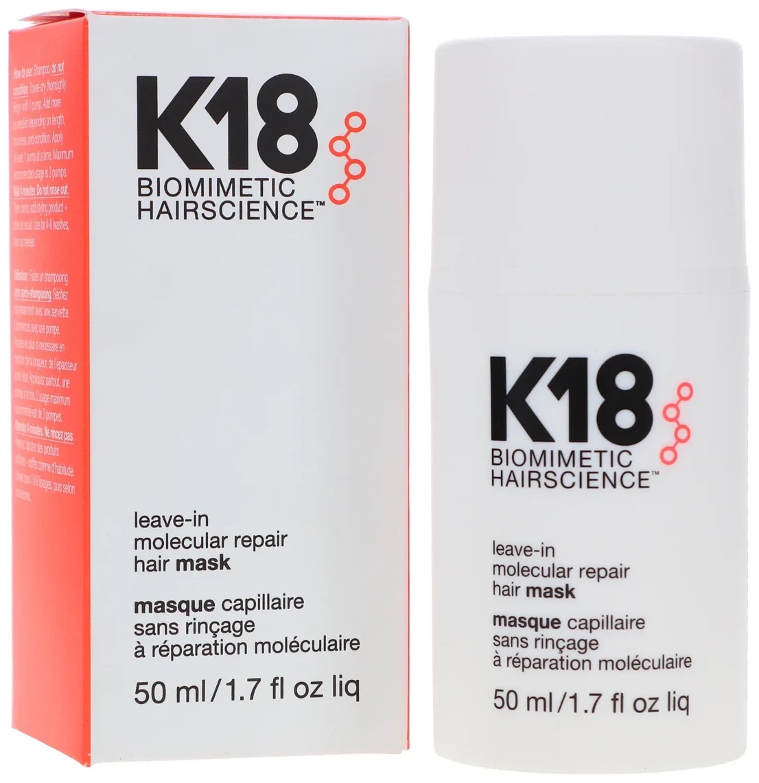 K18 Leave-In Molecular Repair Hair Mask