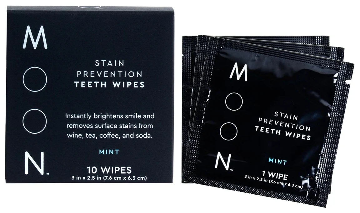 Moon Oral Beauty Stain Prevention Teeth Wipes