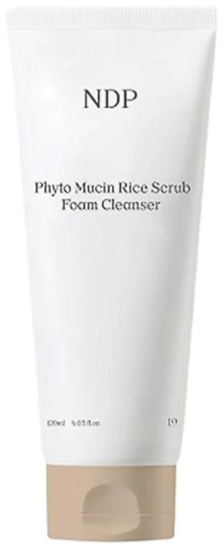 Natural Derma Project Phyto Mucin Rice Scrub Foam Cleanser