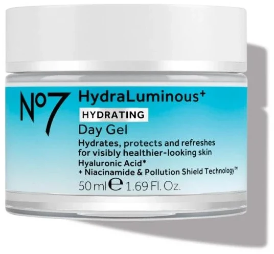 No7 HydraLuminous+ Day Gel