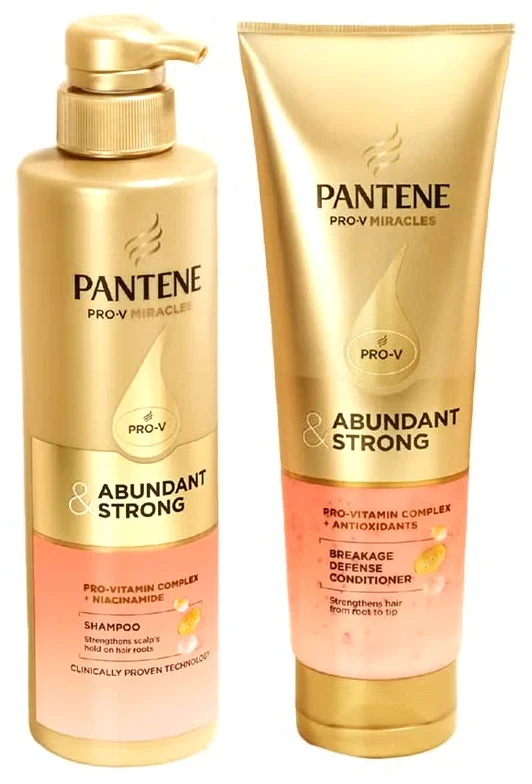 Pantene Pro-V Miracles Abundant & Strong Shampoo & Conditioner