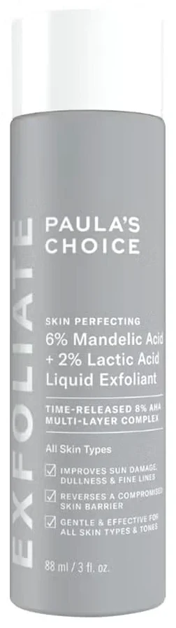 Paula's Choice 6% Mandelic Acid + 2% Lactic Acid Liquid Exfoliant