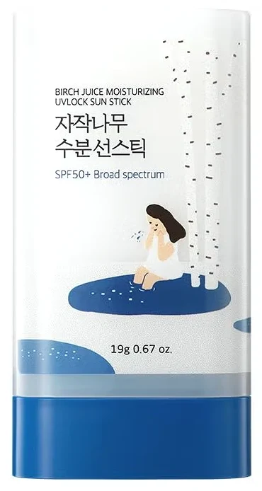 Round Lab Birch Moisturizing Sun Stick SPF 50
