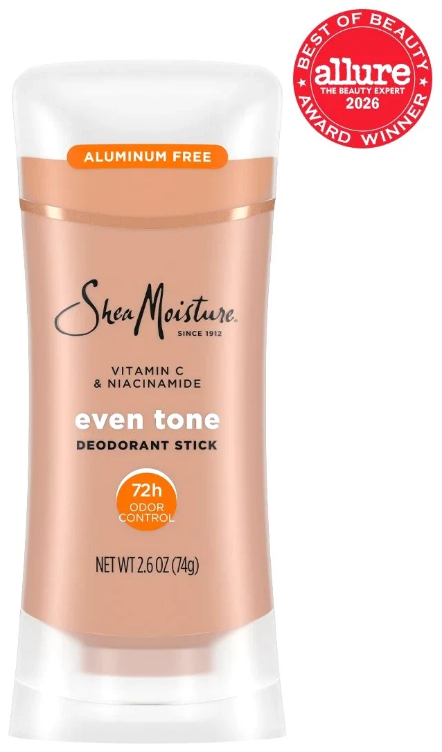 SheaMoisture Vitamin C & Niacinamide Even Tone Deodorant Stick Aluminum Free