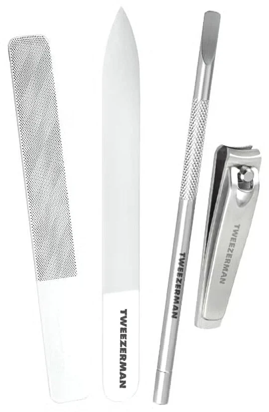 Tweezerman Glass Manicure Set