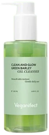 Veganifect Clean and Glow Green Barley Gel Cleanser