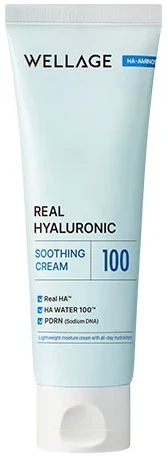 WELLAGE Real Hyaluronic Soothing Cream